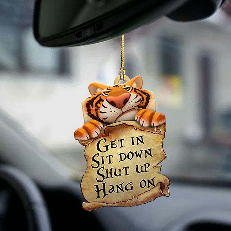 Tiger Get In Ornament GI097-Jolura