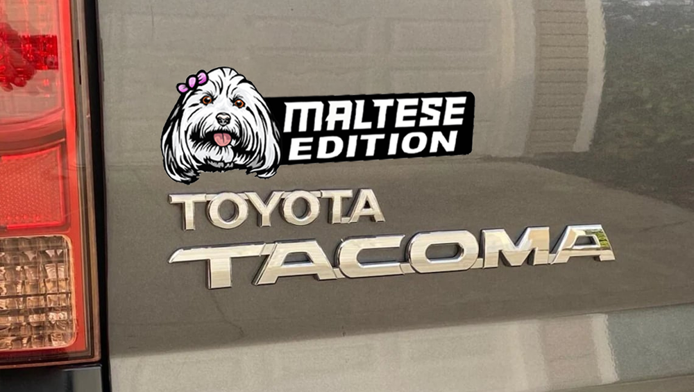 Maltese Car Badge Laser Cutting Car Emblem CE142-Jolura