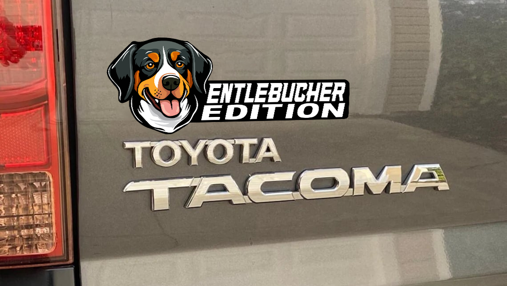 Entlebucher Mountain Car Badge Laser Cutting Car Emblem CE151-Jolura