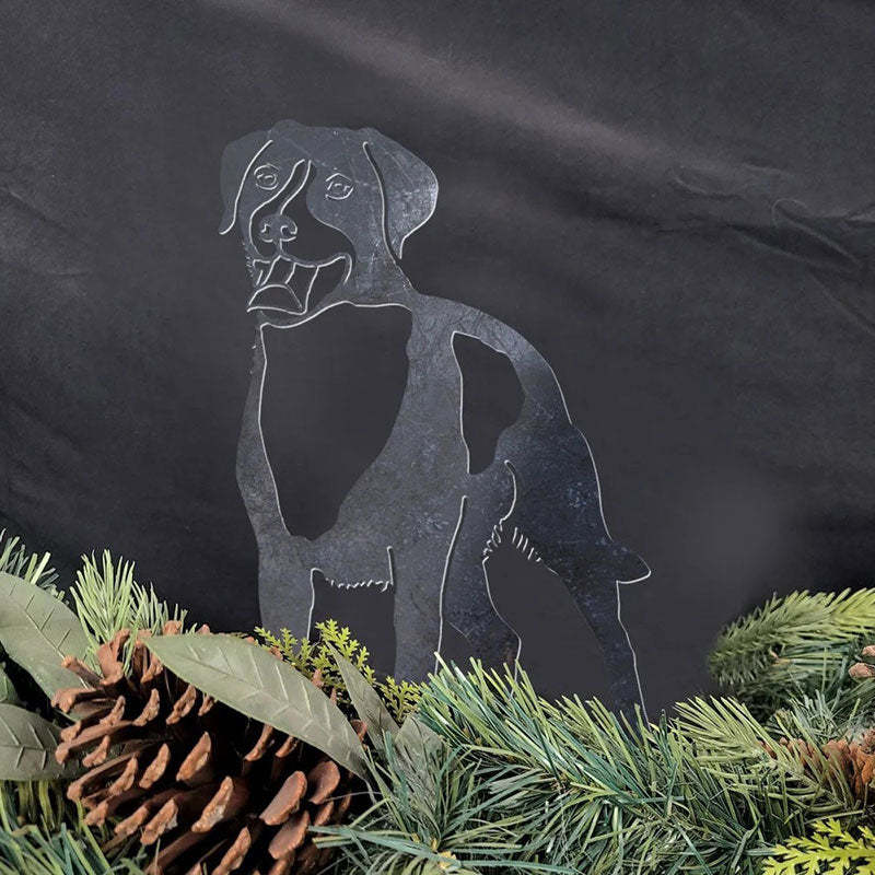 Labrador Retriever Metal Silhouette-Jolura