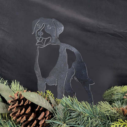Labrador Retriever Metal Silhouette-Jolura