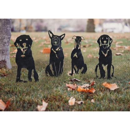 Labrador Retriever Metal Silhouette-Jolura