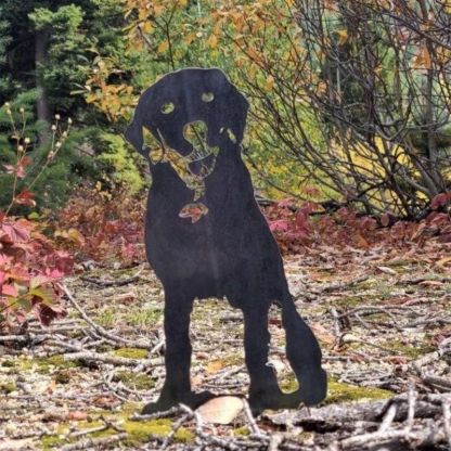Labrador Retriever Metal Silhouette-Jolura