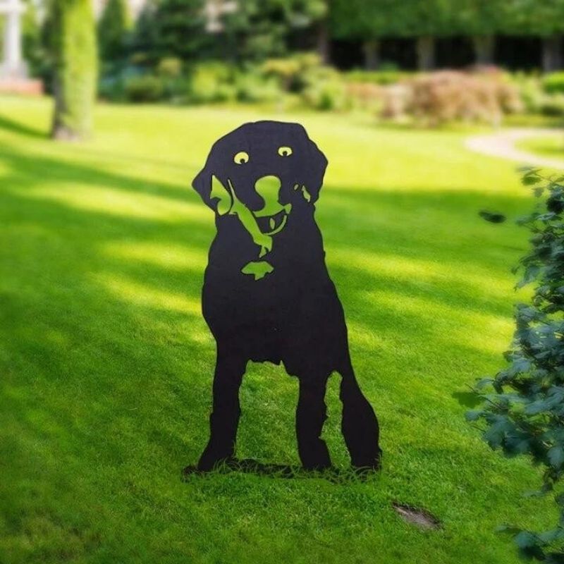 Labrador Retriever Metal Silhouette-Jolura