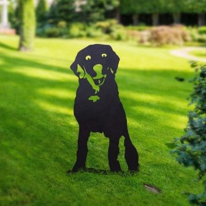 Labrador Retriever Metal Silhouette-Jolura