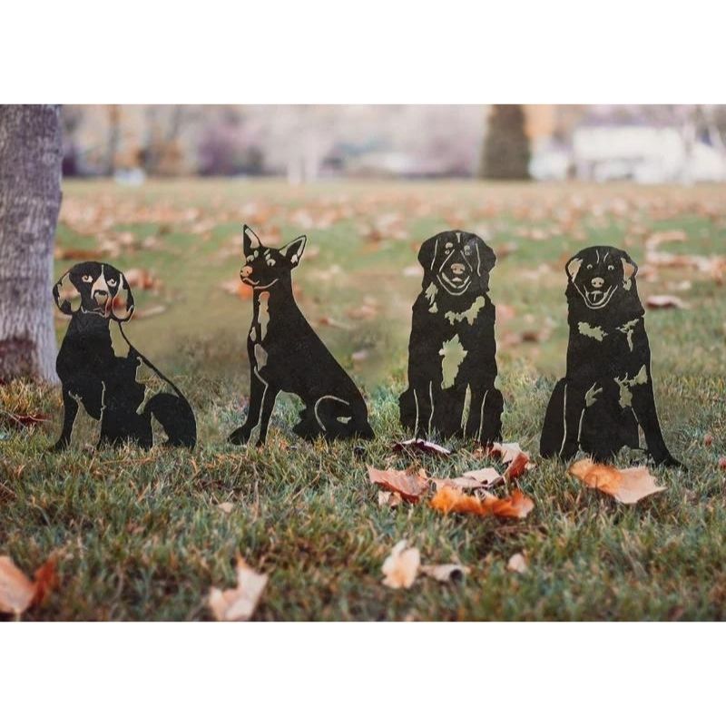 Leonberger Metal Silhouette-Jolura