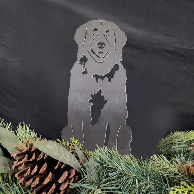 Leonberger Metal Silhouette-Jolura