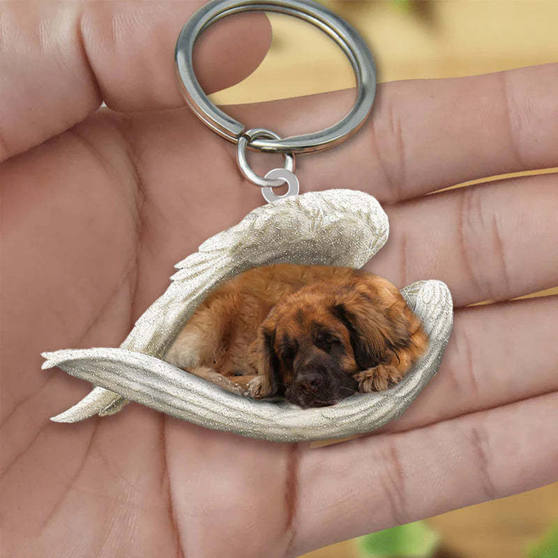 Sleeping Angel Acrylic Keychain Leon Berger SA090-Jolura