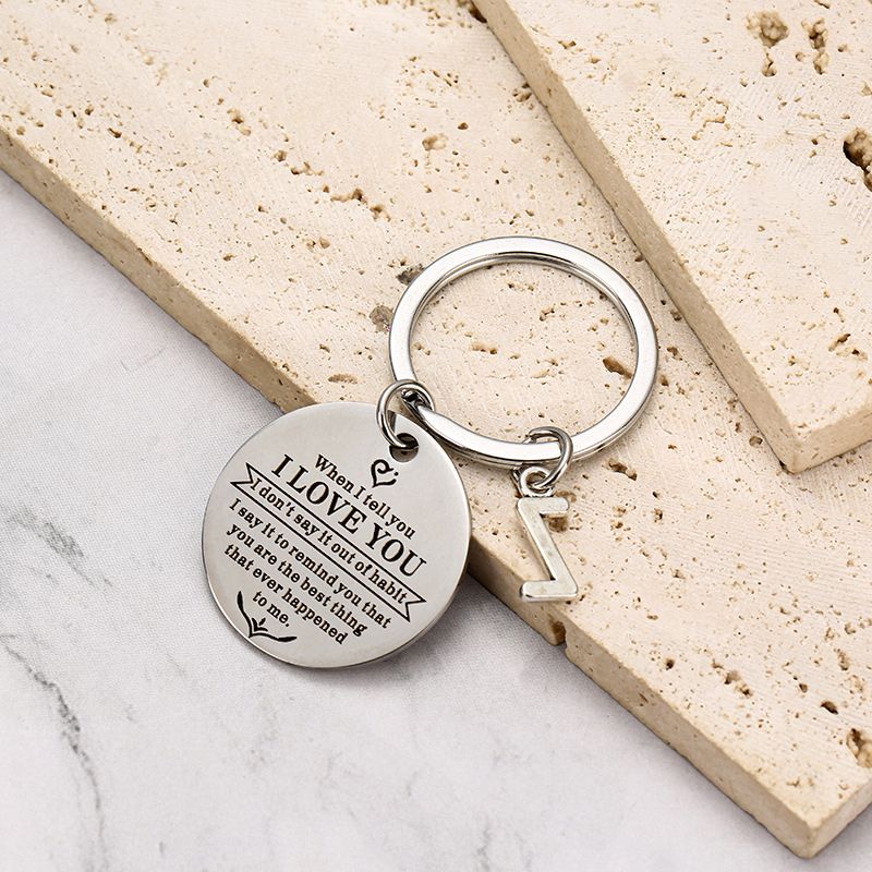 When I tell you I LOVE YOU Keychain-Jolura
