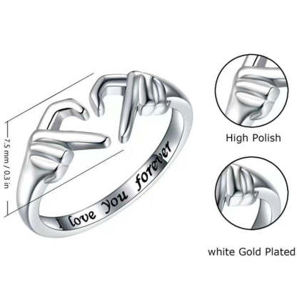 To My Beautiful Daughter - I Love You Forever Ring-Jolura