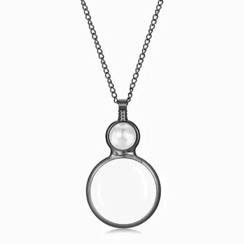 To My Mom - Magnifying Glass Pendant Necklace-Jolura