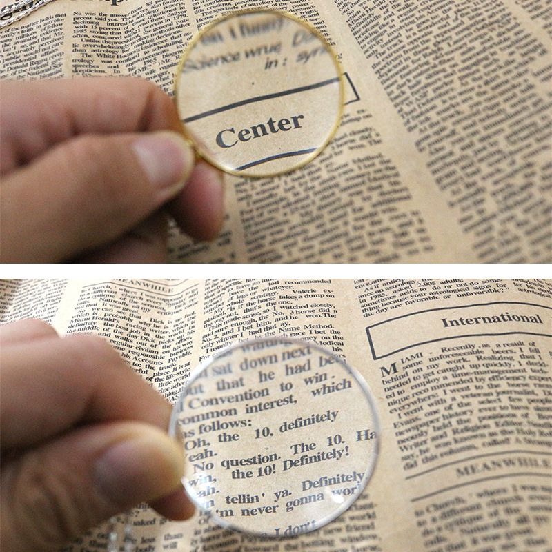 To My Mom - Magnifying Glass Pendant Necklace-Jolura