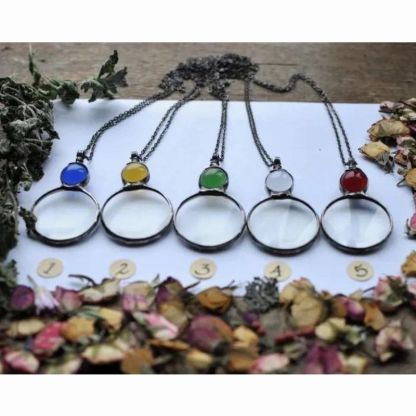 To My Mom - Magnifying Glass Pendant Necklace-Jolura