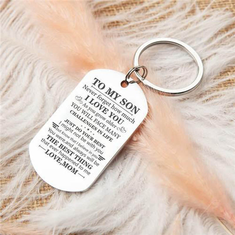Just Do Your Best - Inspirational Keychain-Jolura