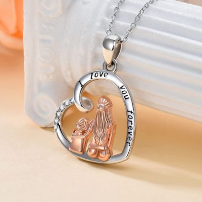 Mother Daughter Necklace-Jolura