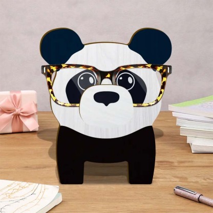 Handmade Glasses Stand F277 Big Eyes Panda-Jolura