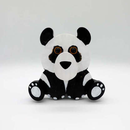 Handmade Glasses Stand F264 Lovely Panda-Jolura