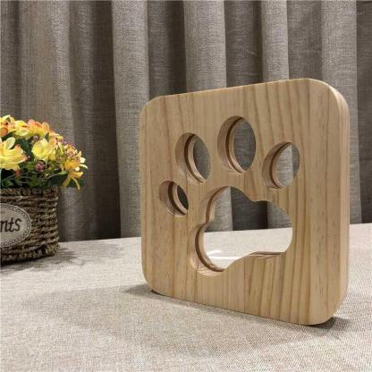 Paw Wooden Decorative Light-Jolura