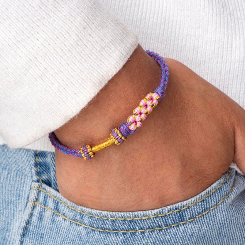 To My Granddaughter - Peach Blossom Bracelet-Jolura