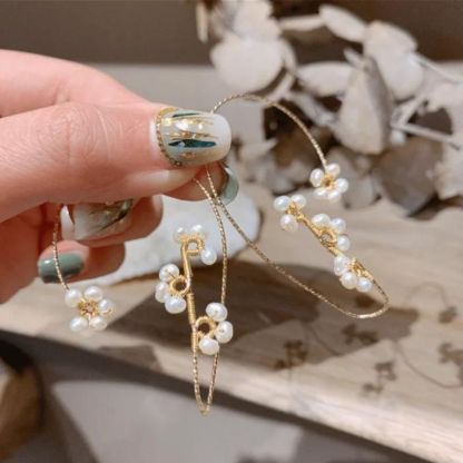 Vintage Pearl Earrings-Jolura