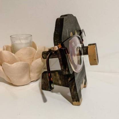 Handmade Glasses Stand F056 Dachshund-Jolura
