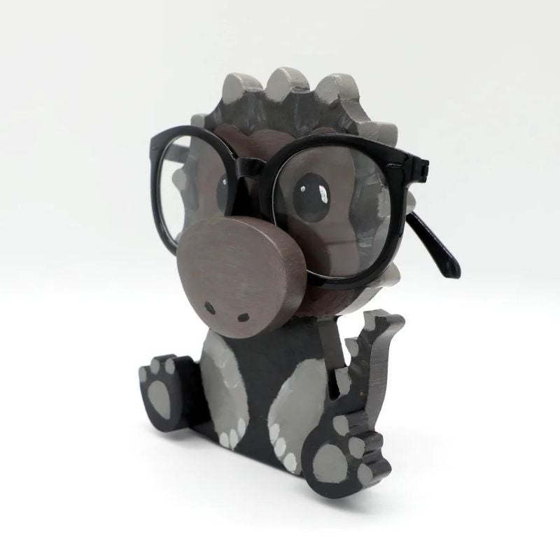 Handmade Glasses Stand F274 Dinosaur-Jolura