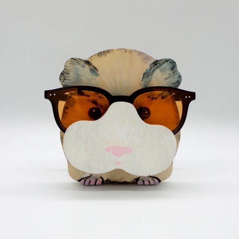 Handmade Glasses Stand F272 Guinea Pig-Jolura