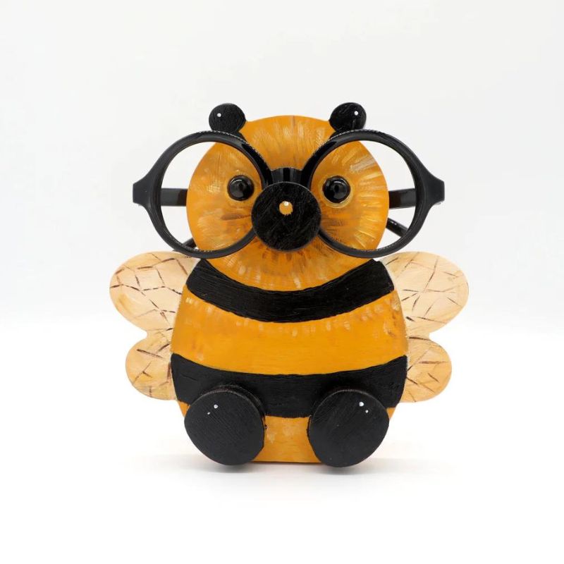 Handmade Glasses Stand F040 Bee-Jolura