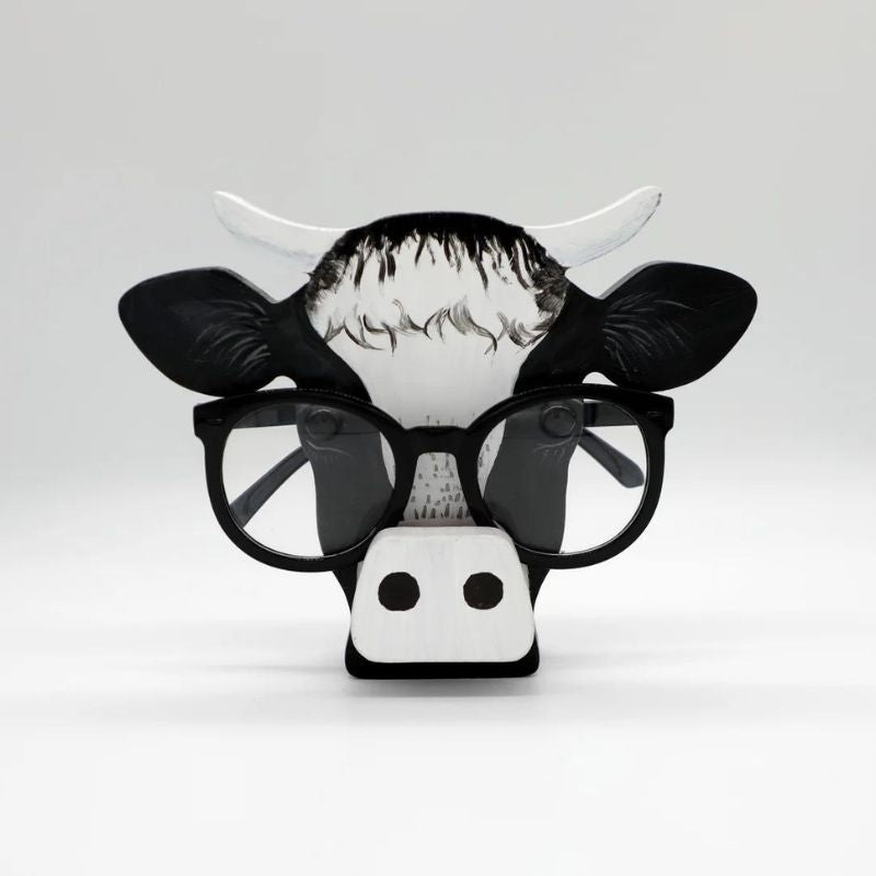 Handmade Glasses Stand F045 Cow-Jolura