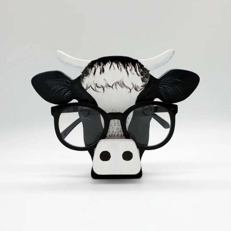 Handmade Glasses Stand F045 Cow-Jolura