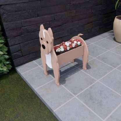 Pit Bull Planter AP067-Jolura