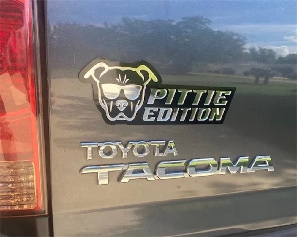 Pitbull Car Badge Laser Cutting Car Emblem CE003-Jolura