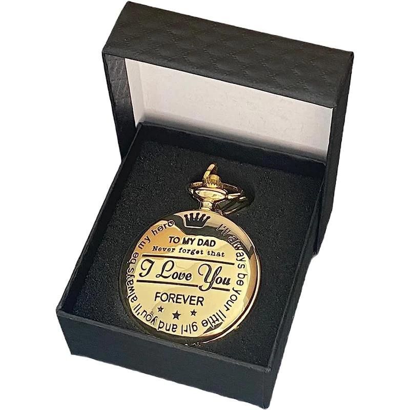 To My Dad - Vintage Pendant Pocket Watch-Jolura
