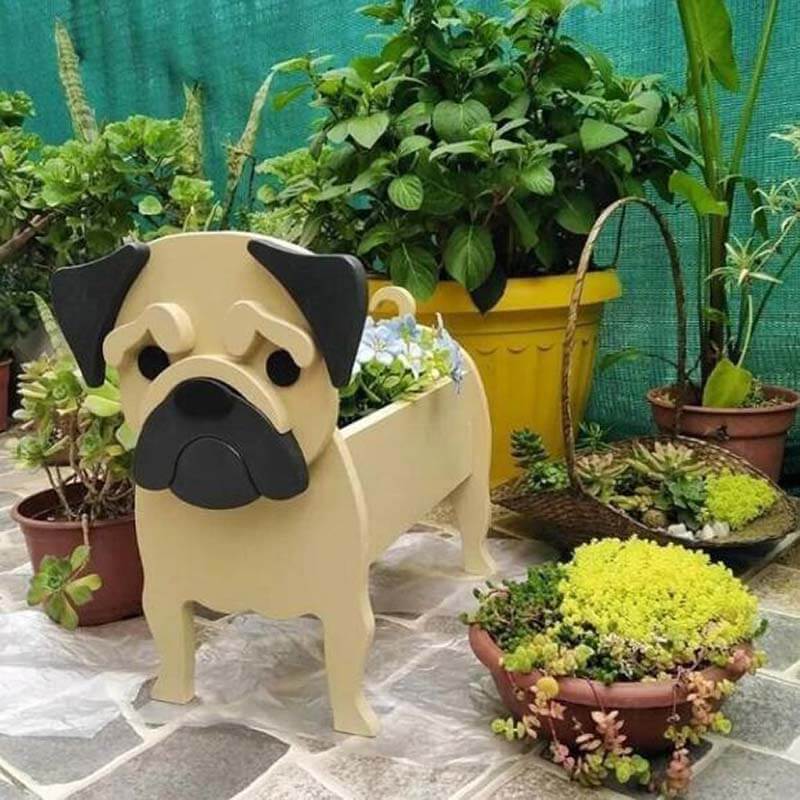 Pug Planter AP008-Jolura