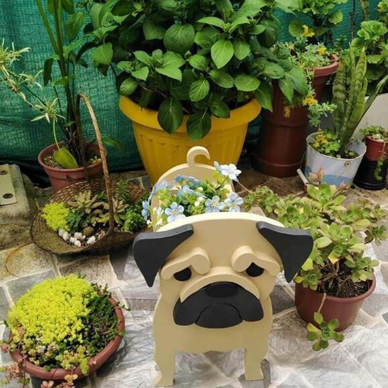 Pug Planter AP008-Jolura
