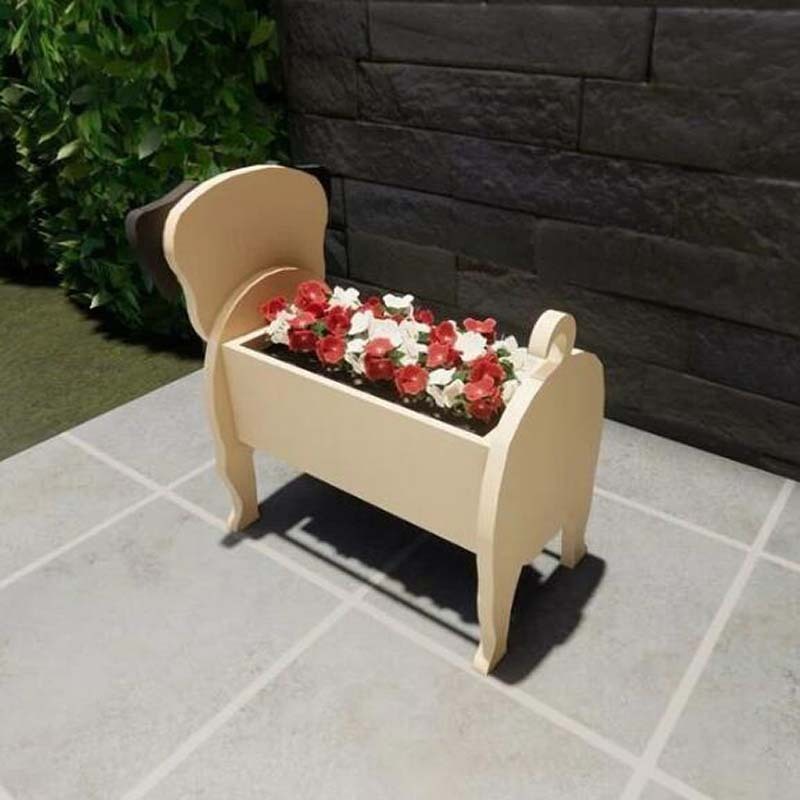 Pug Planter AP008-Jolura