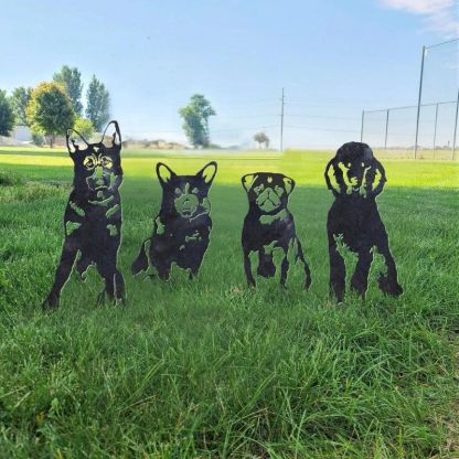 Pug Metal Silhouette-Jolura