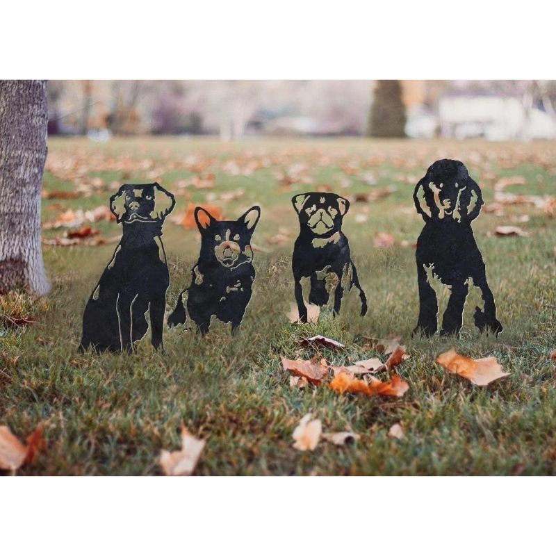 Pug Metal Silhouette-Jolura