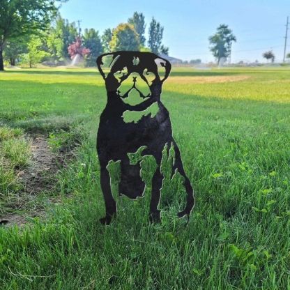 Pug Metal Silhouette-Jolura