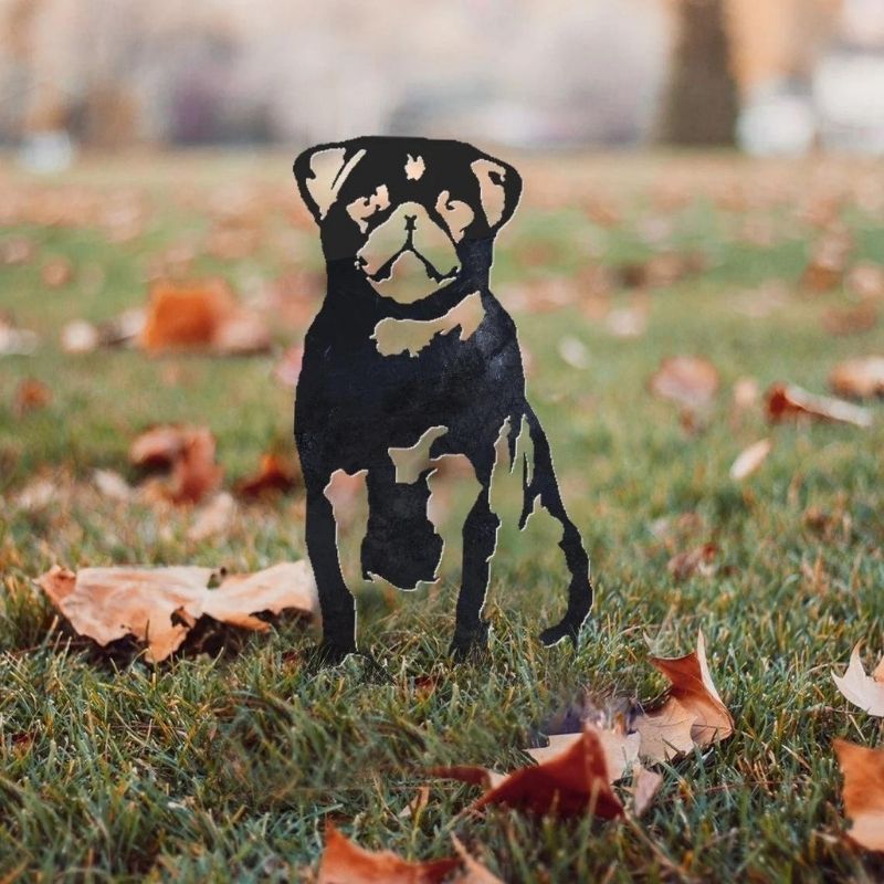 Pug Metal Silhouette-Jolura