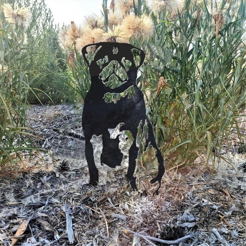 Pug Metal Silhouette-Jolura