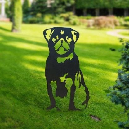 Pug Metal Silhouette-Jolura