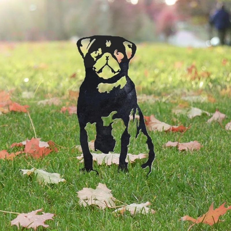 Pug Metal Silhouette-Jolura