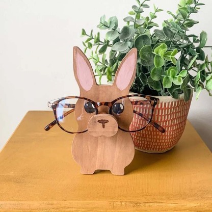 Handmade Glasses Stand F263 Lovely Rabbit-Jolura