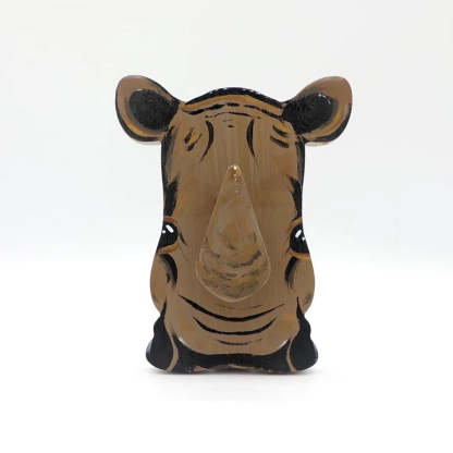 Handmade Glasses Stand F258 Lovely Rhino-Jolura