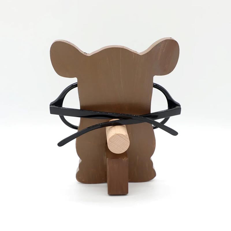Handmade Glasses Stand F258 Lovely Rhino-Jolura