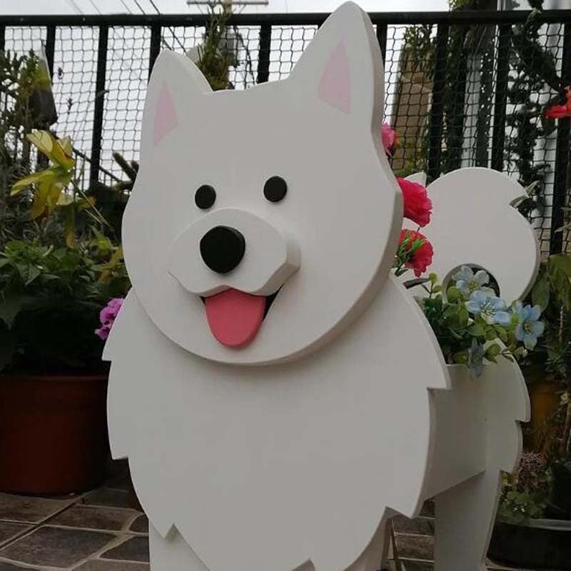 Samoyed Planter AP025-Jolura