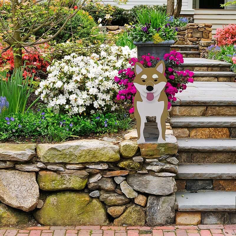 Shiba Inu Planter AP083-Jolura
