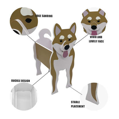 Shiba Inu Planter AP083-Jolura
