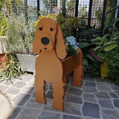 Cocker Spaniel Planter AP046-Jolura